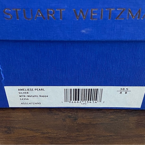 New with box Stuart Weitzman strap flat sandals women’s size 8 B - Picture 8 of 8